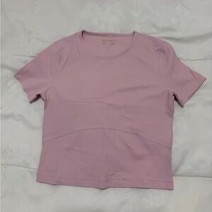 ARITZIA GOLDEN ACTIVEWEAR Pink T-Shirt